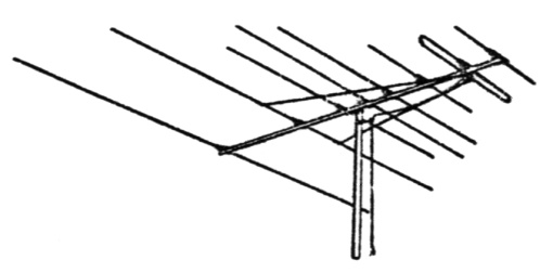 Early VHF-FM TV Antenna