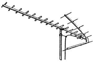 Yagi UHF TV Antenna